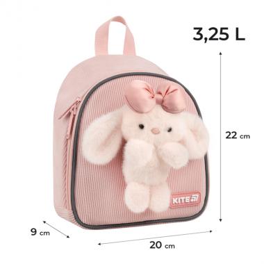 Рюкзак дитячий "Kite" /K26-538XXS/ Kids 538 Pink Bunny (1/36)