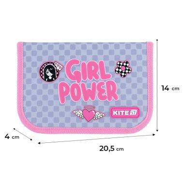 Набір "Kite" /SET_K26-556M-1/  рюкзак + пенал + сумка для взуття 556 Girl's Power (1/4)