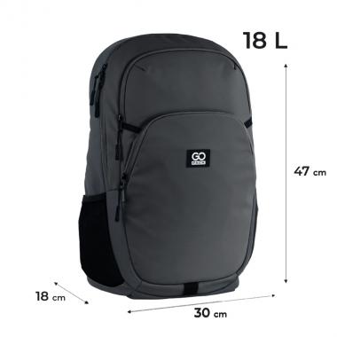 Рюкзак "GoPack" /GO25-185L-1/ Education Teens 185 темно-сірий (1/10)