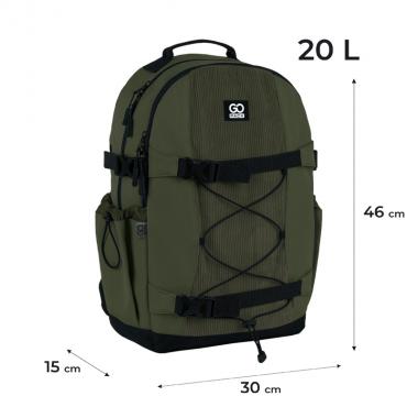 Рюкзак "GoPack" /GO25-186L-3/ Education Teens 186 хакі (1/10)