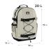 Рюкзак "GoPack" /GO25-186L-4/ Education Teens 186 бежевий (1/10)