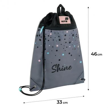 Набір "Kite" /SET_K26-700M-2/  рюкзак + пенал + сумка для взуття 700 Shine (1/6)