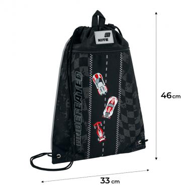 Набір "Kite" /SET_K26-763S-2/  рюкзак + пенал + сумка для взуття 763S Speed Racer (1/6)