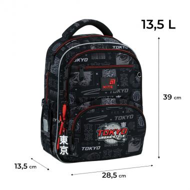 Набір "Kite" /SET_K26-773M-5/  рюкзак + пенал + сумка для взуття 773 Tokyo (1/6)
