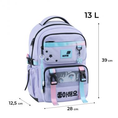 Рюкзак "Kite" /K26-1022M-1/ Education 1022 Sakura (1/6)