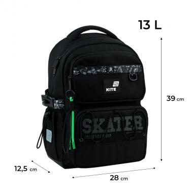 Набір "Kite" /SET_K26-1022M-2/  рюкзак + пенал + сумка для взуття 1022 Skater (1/6)