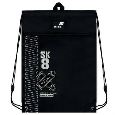 Набір "Kite" /SET_K26-1022M-2/  рюкзак + пенал + сумка для взуття 1022 Skater (1/6)