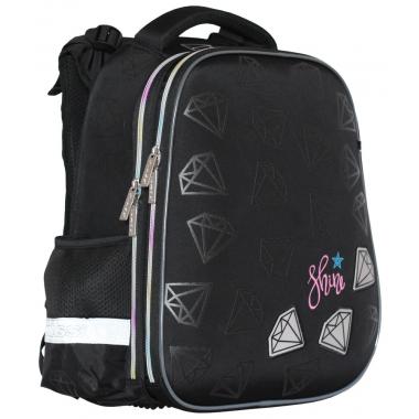 Ранець-рюкзак "CLASS" /2414C/ SchoolCase 2 відд., 39х28х21см, "Shine" (1/4)