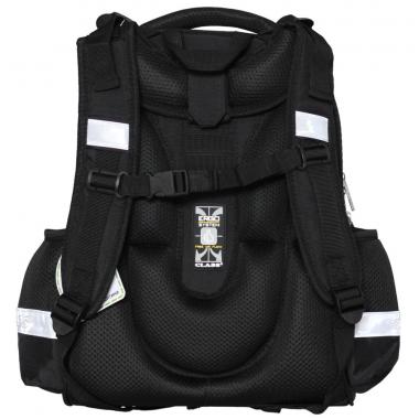 Ранець-рюкзак "CLASS" /2419C/ SchoolCase 2 відд., 39х28х21см, "Black car" (1/4)