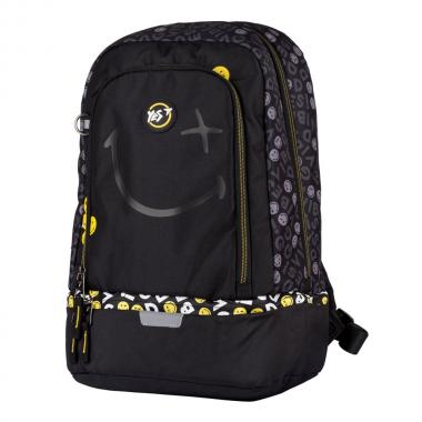 Рюкзак "YES" /552274/ TS-79  "Smiley World.Black&Yellow", чорний (1/10)
