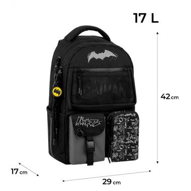 Рюкзак "Kite" /DC26-2587M/ Education teens 2587M DC Batman (1/10)