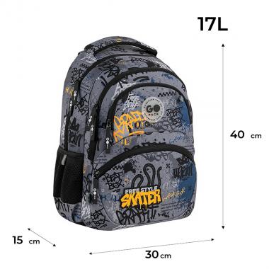 Рюкзак "GoPack" /GO26-175M-5/ Education 175M-5 Free Style (1/10)