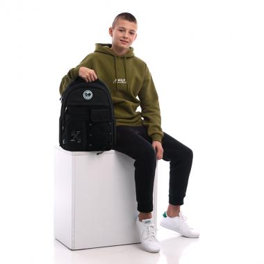 Рюкзак "GoPack" /GO26-184L-3/ Education Teens 184 чорний (1/10)