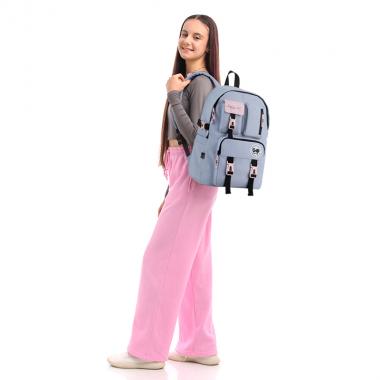 Рюкзак "GoPack" /GO26-2500L-1/ Education Teens 2500L сірий (1/10)