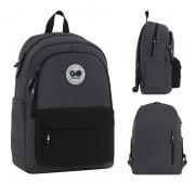 Рюкзак "GoPack" /GO26-141L-4/ Education Teens 141L чорний, сірий (1/10)