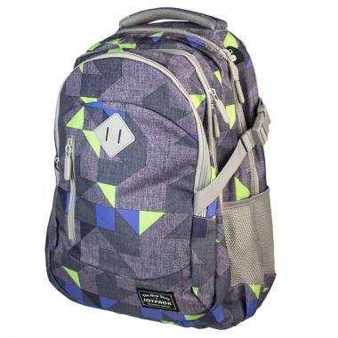 Рюкзак-орт. "JO/Joypack" /0051SE/ "Геометрія" 3 від., отв/ навуш., від/ноут 44*30*18см