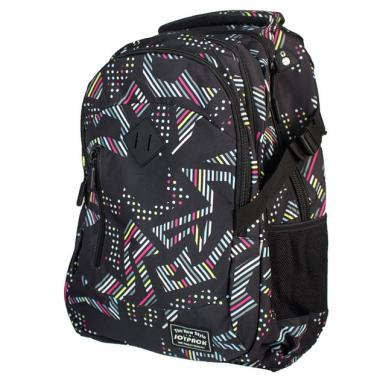 Рюкзак-орт. "JO/Joypack" /0052SE/ "Абстракція" 3 від., отв/ навуш., від/ноут 44*30*18см