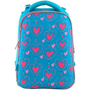 Рюкзак каркасний "1В" /556034/ H-12 "Romantic hearts" (1/6)