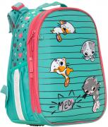 Ранець-рюкзак "CLASS" /2504C/ SchoolCase Mini 2 відділення, 35х27х16см, "Kittens"