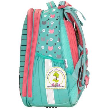 Ранець-рюкзак "CLASS" /2504C/ SchoolCase Mini 2 відділення, 35х27х16см, "Kittens"