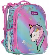 Ранець-рюкзак "CLASS" /2505C/ SchoolCase Mini 2 відділення, 35х27х16см, "Cute Unicorn Єдиноріг"
