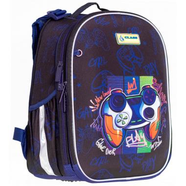 Ранець-рюкзак "CLASS" /2506C/ SchoolCase Mini 2 відділення, 35х27х16см, "Game"