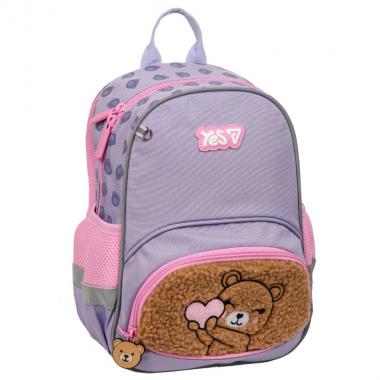 Рюкзак дитячий "YES" /550445/ K-34XS Bear Heart 30,5*21,5*11см (1/10)