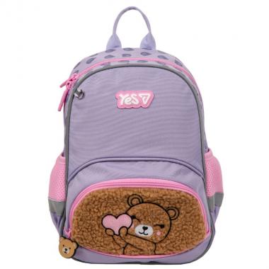 Рюкзак дитячий "YES" /550445/ K-34XS Bear Heart 30,5*21,5*11см (1/10)