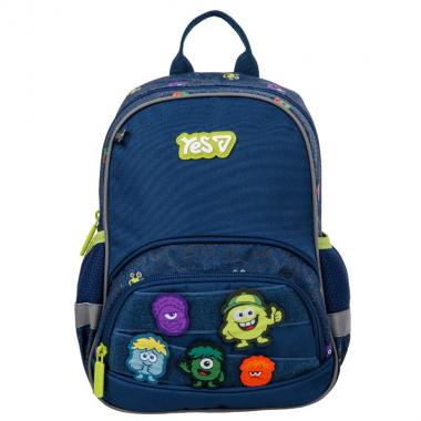 Рюкзак дитячий "YES" /550447/ K-34XS Monsters 30,5*21,5*11см (1/10)
