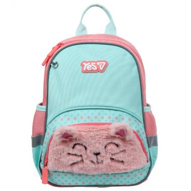 Рюкзак дитячий "YES" /550441/ K-34XS Smiling Kitty 30,5*21,5*11см (1/10)