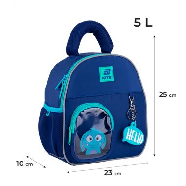 Рюкзак дитячий "Kite" /K25-2737XXS-3/ Kids 2737 Hello Monster (1/36)