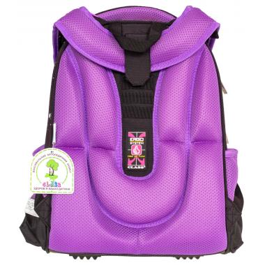 Ранець-рюкзак "CLASS" /2513C/ SchoolCase 2 відділення, 39х28х21см, "Butterfly"