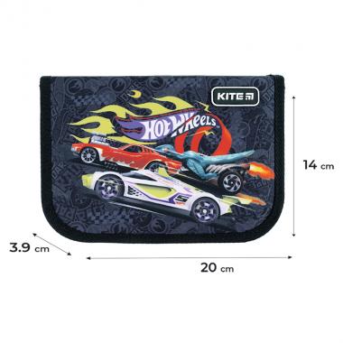Набір "Kite" /SET_HW24-501S/ рюкзак + пенал + сумка для взуття 501S Hot Wheels (67250) (1/8)