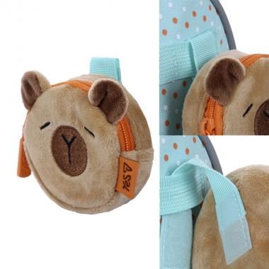 Рюкзак дитячий "YES" /550459/ K-37XS I Love Capy Капібара 30,5*24*11,5см (1/20)