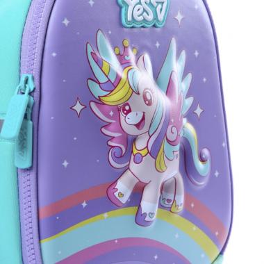 Рюкзак дитячий "YES" /550435/ K-33XXS Happy Unicorn 25*20*9см (1/12)