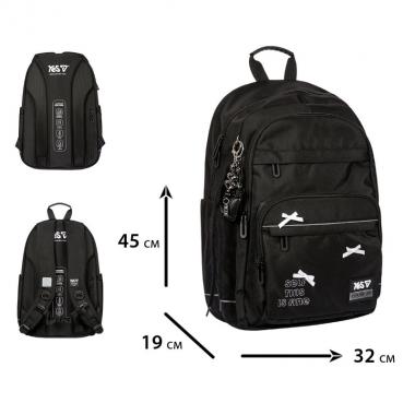 Рюкзак шкільний "YES" /550367/ TS-47L Fine 45,5*31,5*15,5см (1/10)