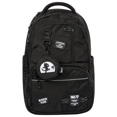 Рюкзак шкільний "YES" /550374/ TS-50L Black Cat 45*32*14см (1/12)