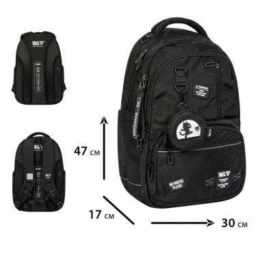 Рюкзак шкільний "YES" /550374/ TS-50L Black Cat 45*32*14см (1/12)