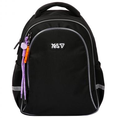 Рюкзак "YES" /550296/ S-115M Just Black 38*27*14см (1/8)