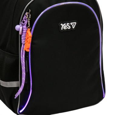 Рюкзак "YES" /550296/ S-115M Just Black 38*27*14см (1/8)
