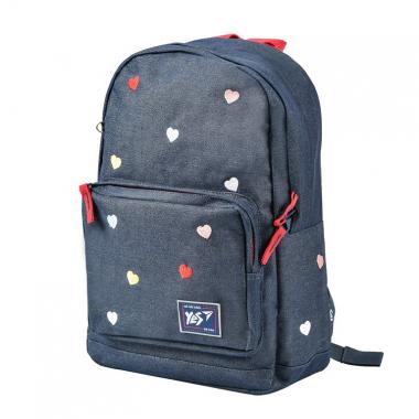 Рюкзак молодіжний "Yes" /558279/ T-67 "Hearts" (1/12)
