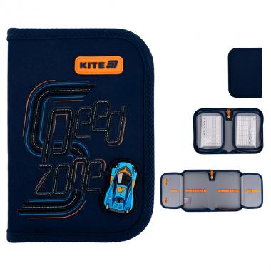 Набір "Kite" /SET_K25-555S-3/ рюкзак + пенал + сумка для взуття 555 Speed Zone (1/4)