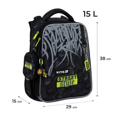 Набір "Kite" /SET_K25-531M-4/ рюкзак + пенал + сумка для взуття 531 StreetStyle (1/4)