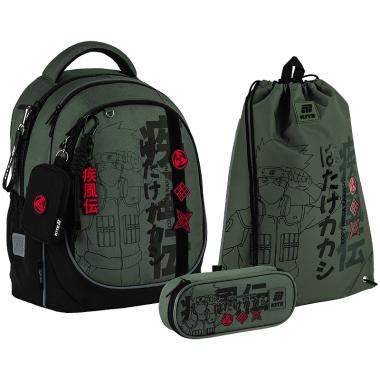 Набір "Kite" /SET_NR25-700M/ рюкзак + пенал + сумка для взуття 700 Naruto Shippuden (1/6)