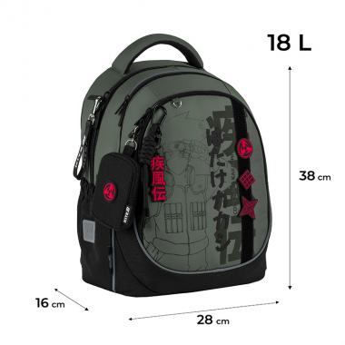 Набір "Kite" /SET_NR25-700M/ рюкзак + пенал + сумка для взуття 700 Naruto Shippuden (1/6)