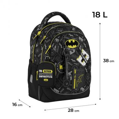 Рюкзак "Kite" /DC25-700M/ Education 700 DC Batman (1/6)
