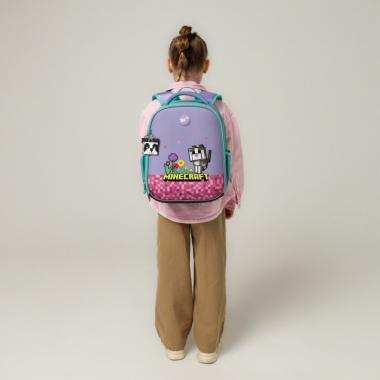 Рюкзак каркасний "YES" /550094/ H-100 Minecraft Pinky 35*28*15см (1/4)