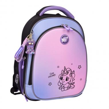 Рюкзак шкільний напівкаркасний "YES" /559877/ S-109 Cute Unicorn Єдиноріг 37*26*13см (1/4)