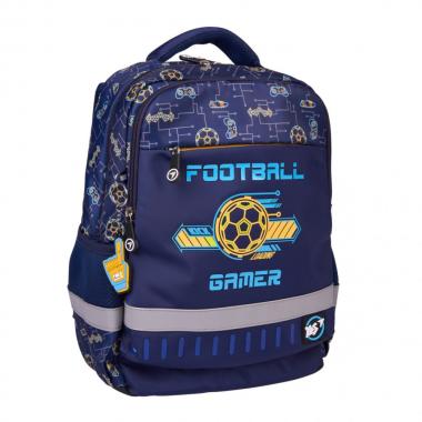 Рюкзак шкільний "YES" /559891/ S-52 Ergo Football Gamer 36*28*13см (1/10)