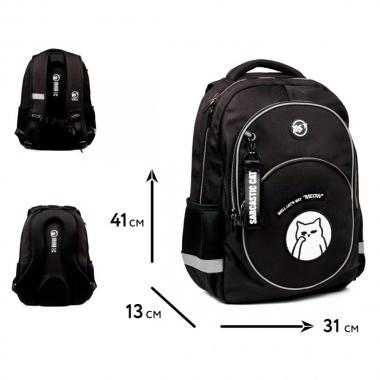 Рюкзак шкільний "YES" /559984/ TS-58 Sarcastic Cat 41*31*13см (1/12)